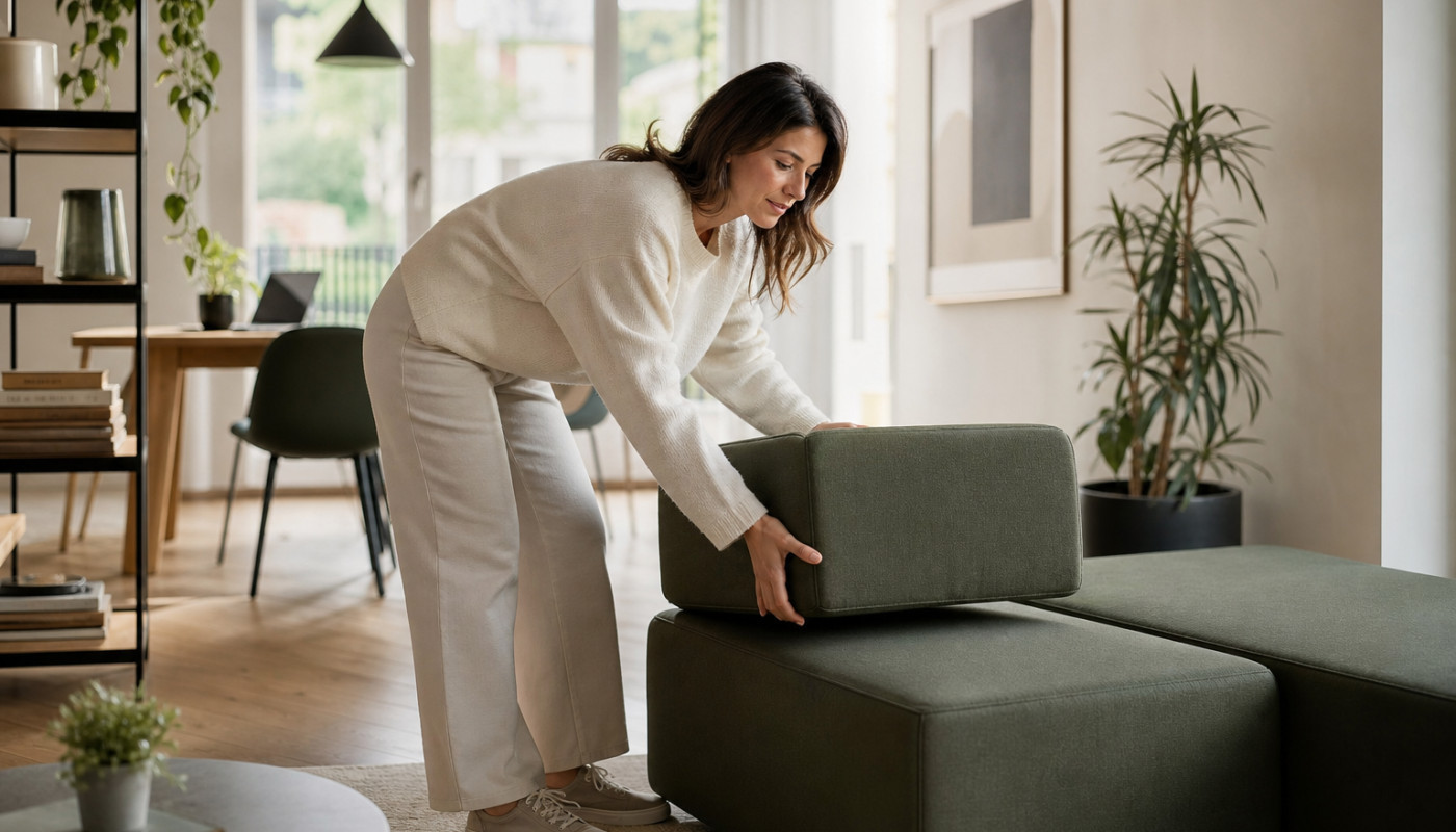Le mobilier modulable, secret d’un espace de vie évolutif